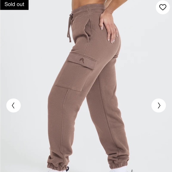 Oner Active Cool Brown Cargo sweats size small - Picture 2 of 5